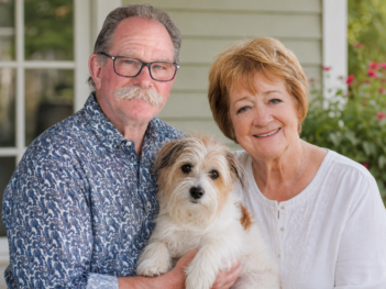 Craig Heurung with Nancy Winston Craig Heurung with Nancy and Winston